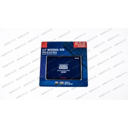 Жорсткий диск 2.5 SSD  128Gb Goodram CX400 Series, SSDPR-CX400-128, TLC 3D, SATA-III 6Gb/s, зап/чит. - 450/550мб/с