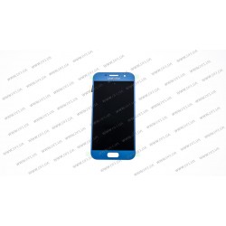 Дисплей для смартфона (телефону) Samsung Galaxy A3 Duos (2017), SM-A320F, blue (У зборі з тачскріном)(без рамки)(TFT)