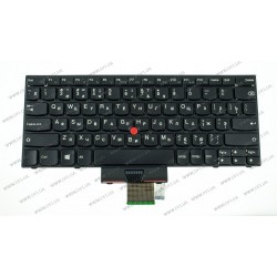 Клавіатура для ноутбука LENOVO (ThinkPad X130e, X131e, X140e series) rus, black (оригінал)