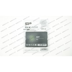 Жорсткий диск 2.5 SSD  240Gb Silicon Power S56 Series, SP240GBSS3S56B25, (Phison), TLC, SATA-III 6Gb/s Rev3.0, зап/чит. - 430/460мб/с
