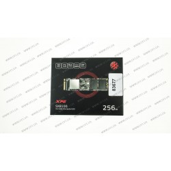 Жорсткий диск M.2 2280 SSD 256Gb ADATA XPG SX8100 Series, PCIe Gen3x4, 3D TLC,  SATA-III 6Gb/s, зап/чит. - 1200/3500мб/з (ASX8100NP-256GT-C)
