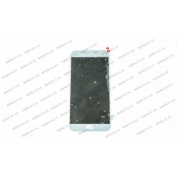 Дисплей для смартфона (телефону) Samsung Galaxy A8 (2016), SM-A800, light blue (У зборі з тачскріном)(без рамки)(PRC ORIGINAL)
