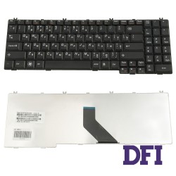 Клавіатура для ноутбука LENOVO (G550, G555, B550, B560, V560) rus, black (оригінал)