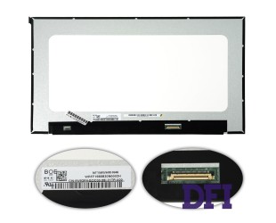 Матриця 15.6 NT156WHM-N46 (1366*768, 30pin(eDP), LED, SLIM(без дод. панелі !!!), матова, роз'єм праворуч знизу) для ноутбука