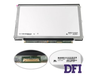 Матрица 12.5 LP125WH2-SPM1 (1366*768, 30pin(eDP, IPS), LED, SLIM (горизонтальные ушки), матовая, разъем справа внизу) для ноутбука (renew)