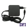 Блок питания для ноутбука ASUS USB-C 45W, Type-C, 20V 2.25A, квадратный, адаптер+переходник, Black