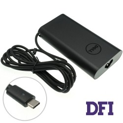 Оригинальный блок питания для ноутбука DELL USB-C 90W 20V 4.5A, USB3.1/Type-C/USB-C, Black (без кабеля!)