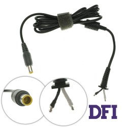 Оригинальный DC кабель питания для БП LENOVO 120-180W 7.9*5.5-PIN, прямой штекер (от БП к ноутбуку)