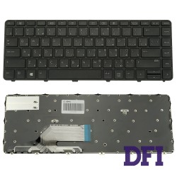 Клавіатура для ноутбука HP (ProBook: 430 G3, 440 G3) rus, black  (оригінал)