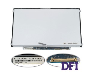 Матриця 13.3 LT133EE09300 (1366*768, 40pin, LED, SLIM (горизонтальні вушки), глянець, роз'єм праворуч знизу) для ноутбука