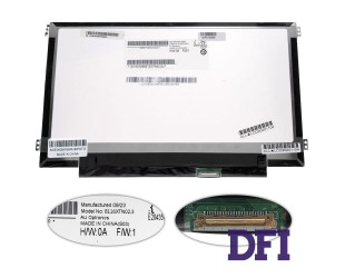 Матриця 11.6 B116XTN02.3 (1366*768, 30pin(eDP), LED, SLIM(горизонтальні вушки), матова, роз'єм праворуч знизу) для ноутбука (renew)