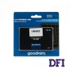 Жесткий диск 2.5 SSD  960Gb Goodram CL100 Series, SSDPR-CL100-960-G3, TLC NAND, SATA-III 6Gb/s, зап/чт. - 460/540мб/с