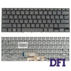 Клавиатура для ноутбука ASUS (UX462 series) rus, silver, без фрейма