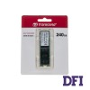 Жесткий диск M.2 2280 SSD 240Gb Transcend MTS820S Series, TS240GMTS820S, 3D TLC NAND, зап/чт. - 430/500мб/с