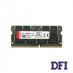 Модуль памяти SO-DIMM DDR4 16Gb 2666Mhz PC4-21300, Kingston, CL19 (KVR26S19D8/16)