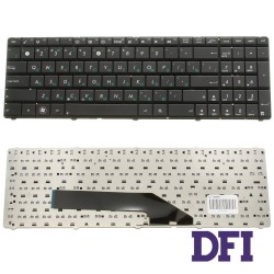 Клавиатура для ноутбука ASUS (K50, K51, K60, K61, K70, F52, P50, X5), rus, black (old design) (OEM)