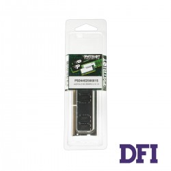 Модуль памяти SO-DIMM DDR4 4Gb 2666Mhz PC4-21300 Patriot Signature Line Series, 1.2V, CL19-19-19-39 (PSD44G266681S)
