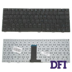 Клавіатура для ноутбука ASUS (F80, F83, X82, X88 Lamborghini VX2, BENQ: R45, R47) rus, black (OEM)