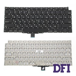 Клавиатура для ноутбука APPLE (MacBook Air: A2179 (2020)) rus, black, SMALL Enter (ОРИГИНАЛ)