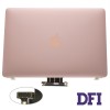 Крышка + матрица в сборе для ноутбука Apple A1534 (2015), Rose Gold, 100% ОРИГИНАЛ (AASP)