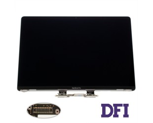 Кришка + Матриця в зборі для ноутбука Apple A2141 (2019), Space Gray, 100% оригінал (AASP)