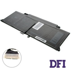 Оригинальная батарея для ноутбука DELL JHT2H (Latitude 7310, 7410) 7.6V 6500mAh 52Wh Black (4V5X2)