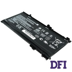 Оригінальна батарея для ноутбука HP TE03XL (Pavilion: 15-BC300, Omen 15-AX000 series) 11.55V 5150mAh 61.6Wh Black