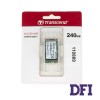 Жорсткий диск M.2 2242 SSD 240Gb Transcend MTS420 Series, TS240GMTS420S, 3D TLC NAND, зап/чит. - 430/500мб/с