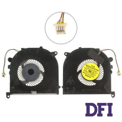 УЦІНКА! ВІДЛАМАНЕ КРІПЛЕННЯ! Вентилятор для ноутбука DELL XPS 15 9550 (CPU FAN), DC 5V 0.5A, 4pin (BRUSHLESS DFS531105MC0T) (Кулер)