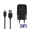 Зарядное устройство Asus USB 2.0A , черный + microUSB кабель
