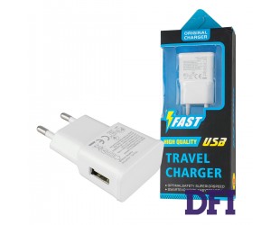 Зарядное устройство Samsung galaxy S U90E USB 2.0A , белый + microUSB кабель