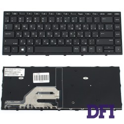 Клавиатура для ноутбука HP (ProBook: 430 G5, 440 G5) rus, black (ОРИГИНАЛ)