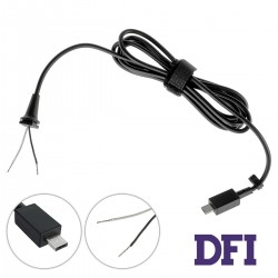 Оригинальный DC кабель питания для БП ASUS X205TA, C201PA, 6.0x2.0мм, прямой штекер (от БП к нетбуку)