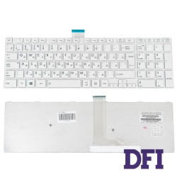 Клавиатура для ноутбука TOSHIBA (L50D, L55) rus, white