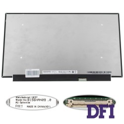 Матрица 15.6 B156HAN09.0 (1920*1080, 30pin(eDP, 400cd/m2 (!!!), IPS, цветопередача: 100% sRGB), LED, SLIM(без планок и ушек), глянец, разъем справа внизу, ширина 350мм (narrow border)) для ноутбука