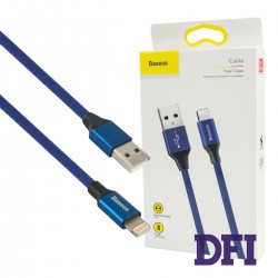 Кабель Baseus Yiven для Cable For Apple 1.2M Navy Blue and W