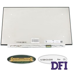 УЦЕНКА! Матрица 15.6 N156HCA-EAB (1920*1080, 30pin(eDP, IPS), LED, SLIM(без планок и ушек), матовая, разъем справа внизу, ширина 350мм (narrow border)) для ноутбука