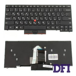 б/в.  Клавіатура для ноутбука LENOVO (ThinkPad Edge: E330, E335, E430, E435, E445) rus, black