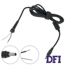 Оригинальный DC кабель питания для БП HP 90W (4.75мм+4.2мм)*1.6мм, 2 провода, (2x1мм), прямой штекер (от БП к ноутбуку)
