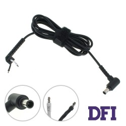 Оригинальный DC кабель питания для БП SONY 90W 6.5*4.4-PIN, 2 провода (2x1мм), L-образный штекер (от БП к ноутбуку)