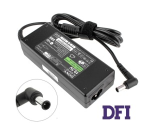Оригинальный блок питания для ноутбука SONY 19.5V, 3.9A, 76W, 6.5*4.4-PIN, black (VPG-AC19V33) (без сетевого кабеля 3PIN !)