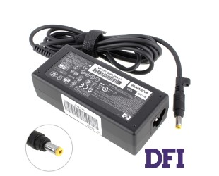 Оригінальний блок живлення для ноутбука HP 18.5V, 3.5A, 65W, 4.8*1.7mm, Black (534092-002, 534092-003) (без кабелю!)
