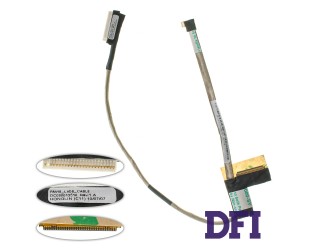Шлейф матрицы для ноутбука TOSHIBA (NB250, NB255), LED, разъем под камеру (DC020013510)