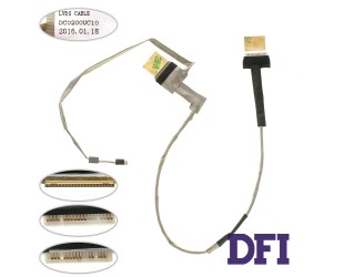 Шлейф матриці для ноутбука TOSHIBA (L500, L505), LED, роз'єм під камеру (DCO2000UC10)
