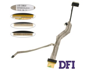 Шлейф матриці для ноутбука DELL (Vostro: 1310, 1320), CCFL, роз'єм під камеру (DC02000LK00)