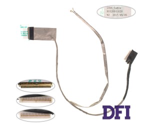 Шлейф матрицы для ноутбука ASUS (K75A), LED, разъем под камеру (DC02001LK20)