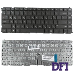 Клавіатура для ноутбука HP (Envy: 4-1000, 4t-1000, 6-1000, 6t-1000) rus, black, без фрейма