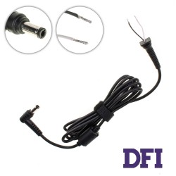Оригинальный DC кабель питания для БП TOSHIBA 90W 5.5x2.5мм, 2 провода (2x0.9мм), L-образный штекер(от БП к ноутбуку)