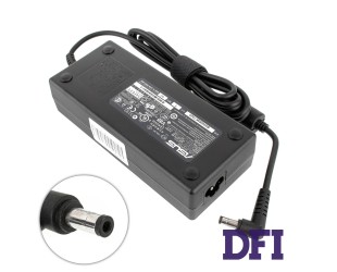 Блок питания для ноутбука ASUS 19V, 6.3A, 120W, 5.5*2.5мм, 3 hole, L-образный разъем, black, RECTANGULAR