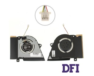 Оригинальный вентилятор для ноутбука ASUS ROG Zephyrus G14 GA401II (VGA FAN), GA401IH, GA401IU, GA401IV, 12V (13NR03F0AP0301) (Кулер)